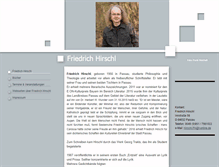 Tablet Screenshot of friedrich-hirschl.de